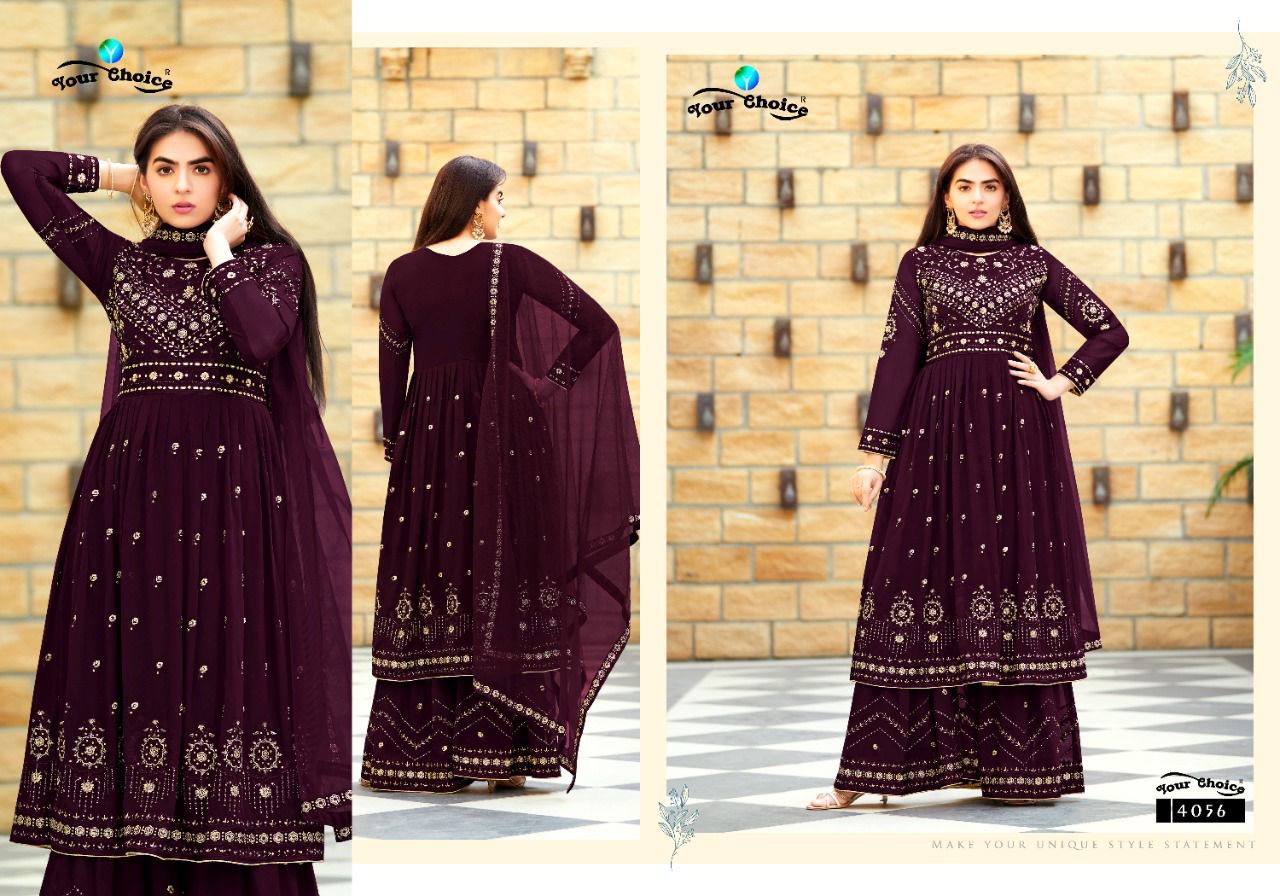 Your Choice Biba 2 Heavy Stylish Festive Wear Georgette Designer Salwar Kameez Collection